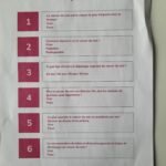 Quizz informatif de prévention, le 12 Octobre à Antony
